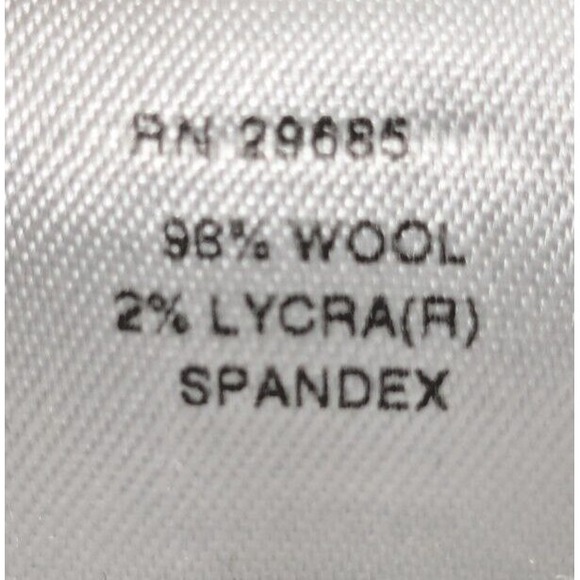 Pendleton Skirt Suit 12Charcoal Gray 98 Virgin Wool 2 Lycra Great Cond - Picture 13 of 14